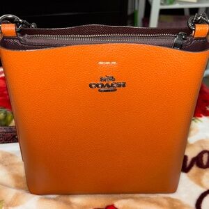 Coach Mollie Bucket Bag 22 Sunset Purse